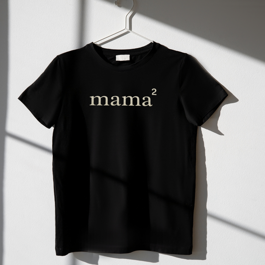 Embroidered Mama Shirt, Mom Shirt, New Mom, New Dad, T-Shirt, Mommy Birthday Gift, Mother's Day Gift for Mom, First, Second baby, Dad Gift